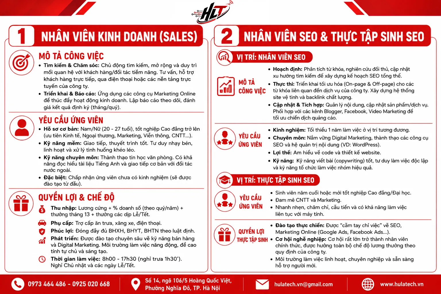 tuyển dụng hulatech